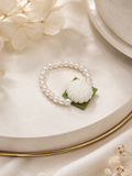 Kueh Tutu Hand-Beaded Pearl Rings