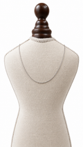 Rhodium-Plated 925 Silver Sterling Necklace