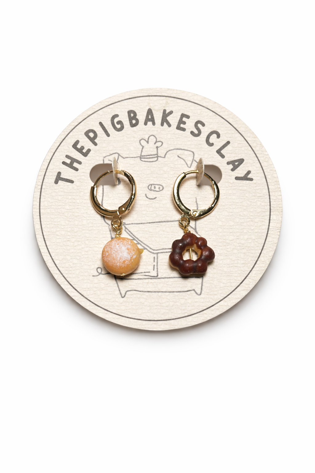 Mister Donut-inspired Earrings (INSTOCK, a variety)