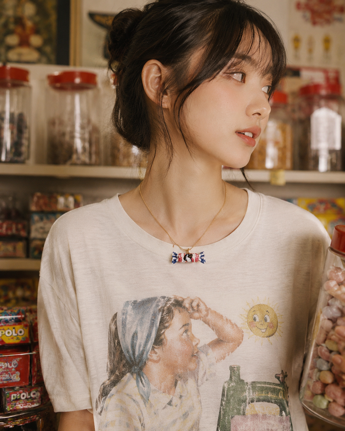 Rabbit Sweet Gold Necklace