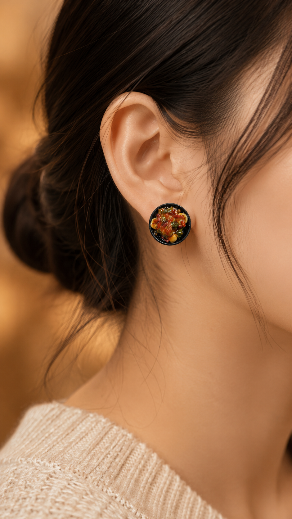 Mala Hot Pot and Ingredients Ear Studs (a variety)