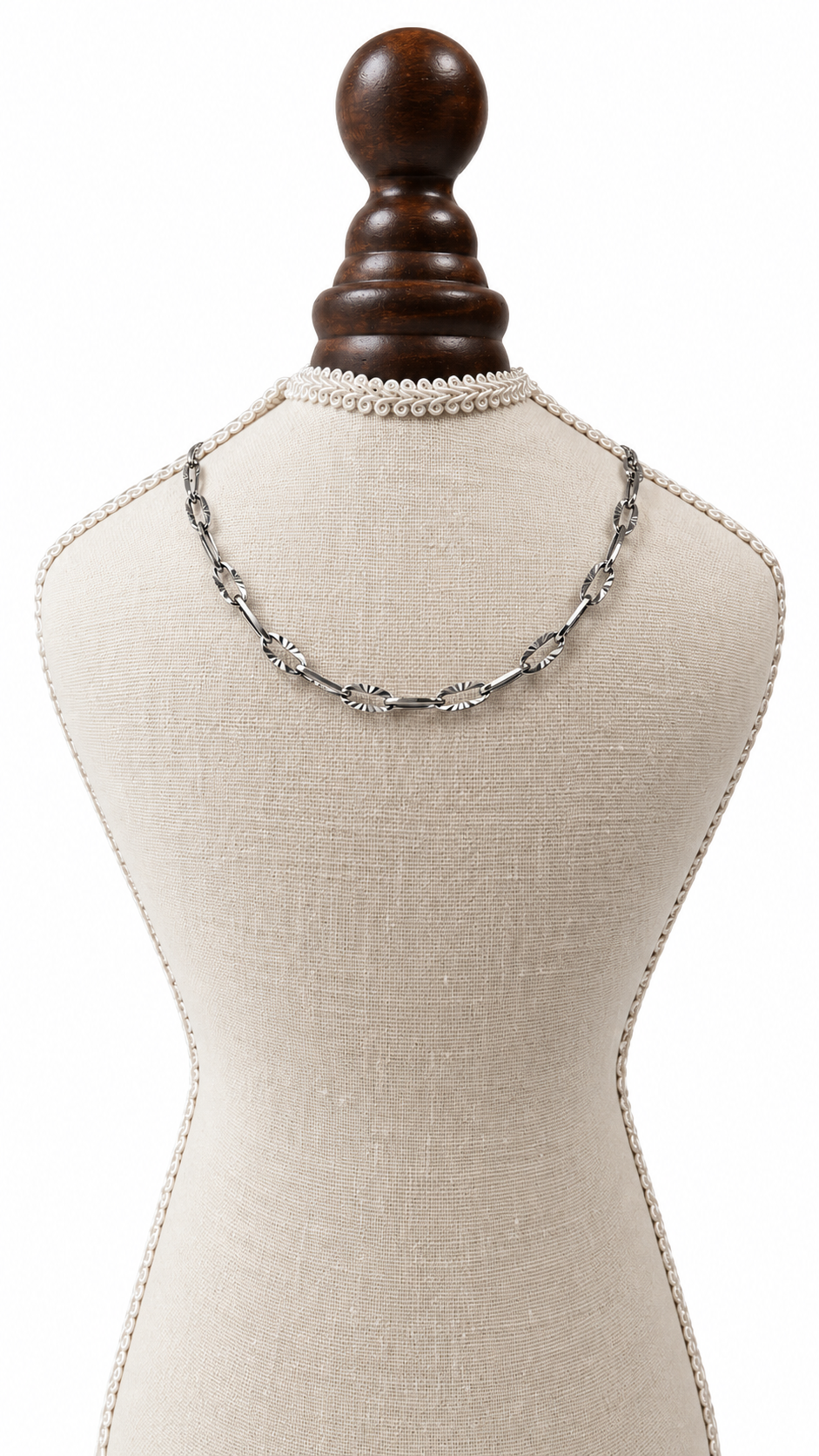 Titanium Necklace Link Chain (medical implant-grade ASTM F136)