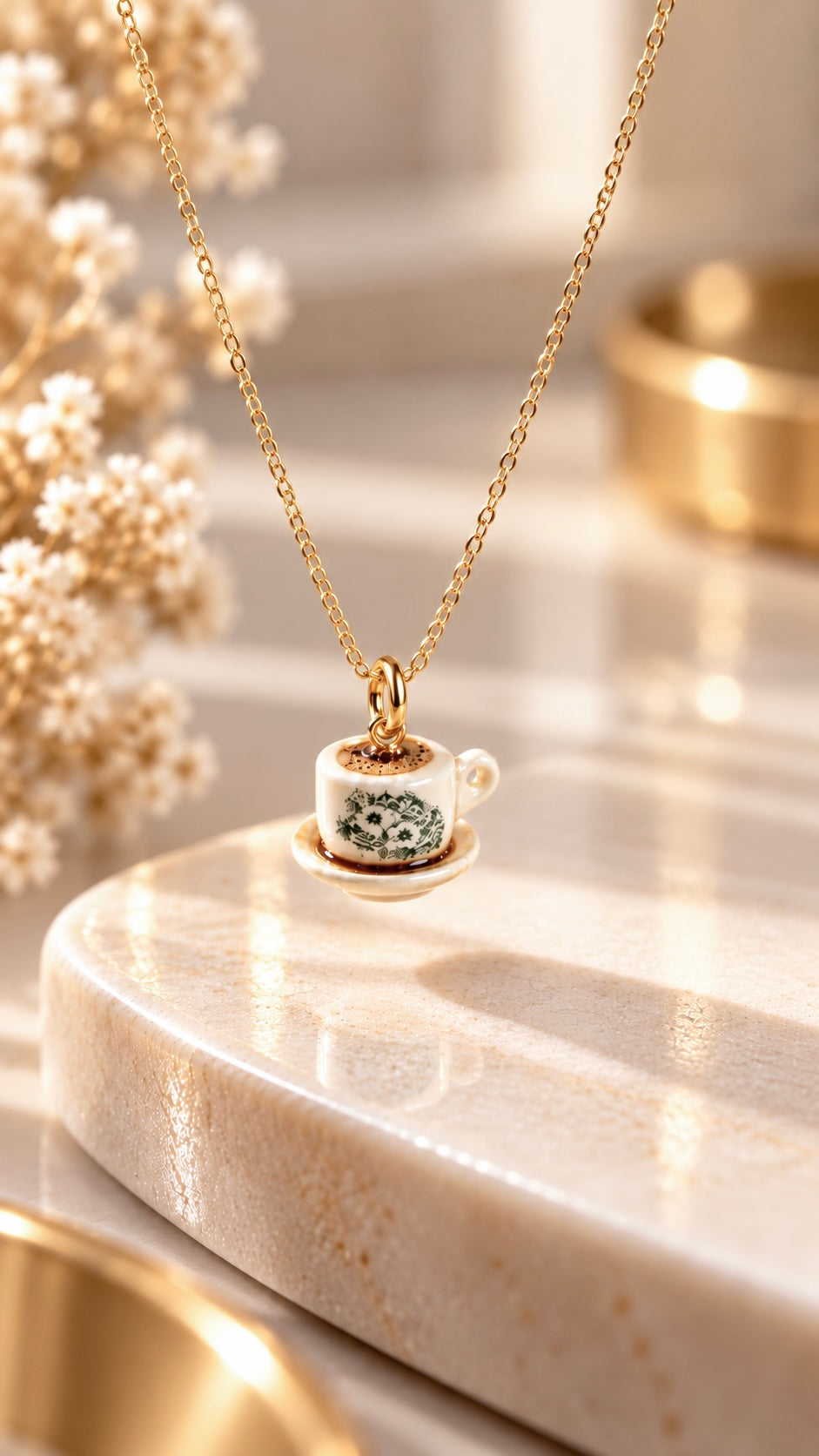14K Gold Necklace Chain (gold-plated)