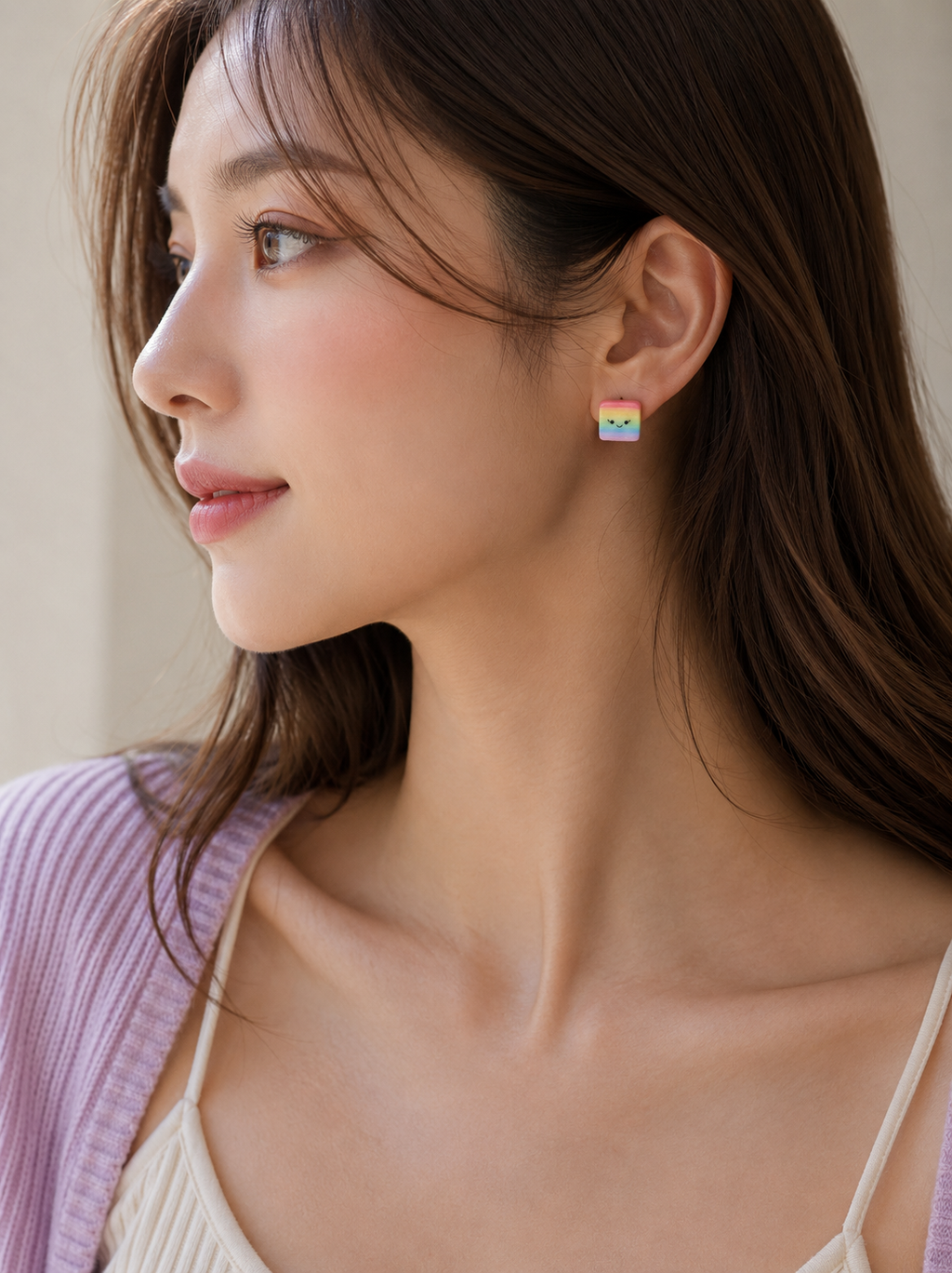 Rainbow Kueh Lapis Jellycats Earrings (a variety)