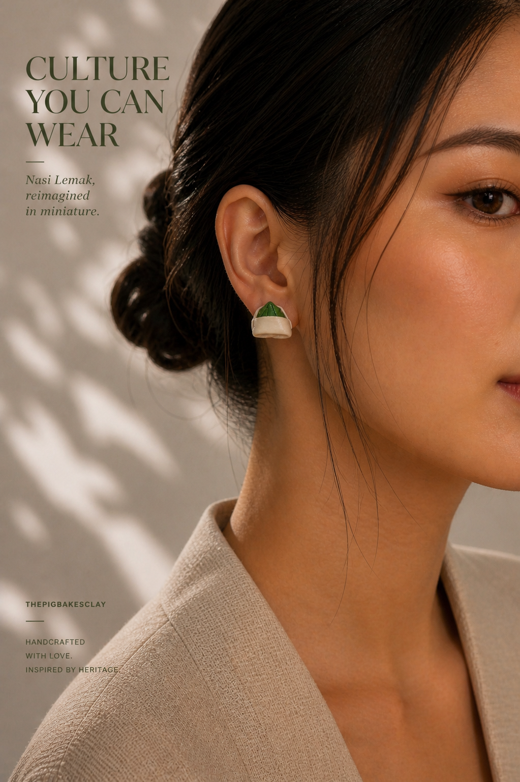 Nasi Lemak Ear Studs