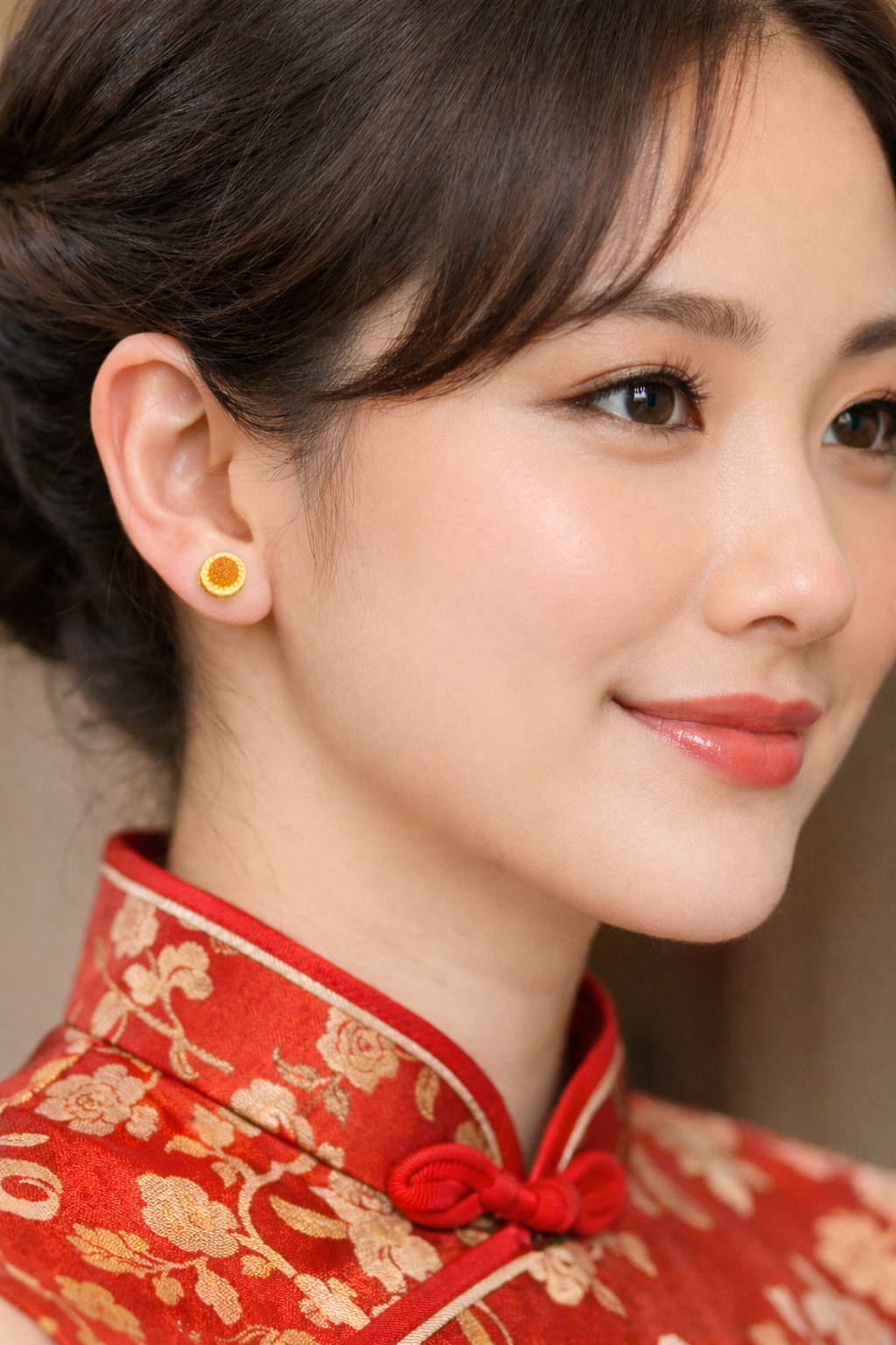 Pineapple Tart Earring Studs (PREORDER, wait time of 4-8 weeks)