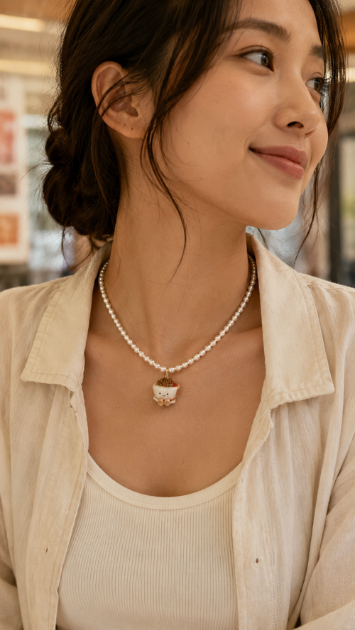 Chwee Kueh Pearl Necklace