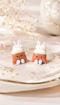 Kopi and Teh Dabao Bag Ear Studs