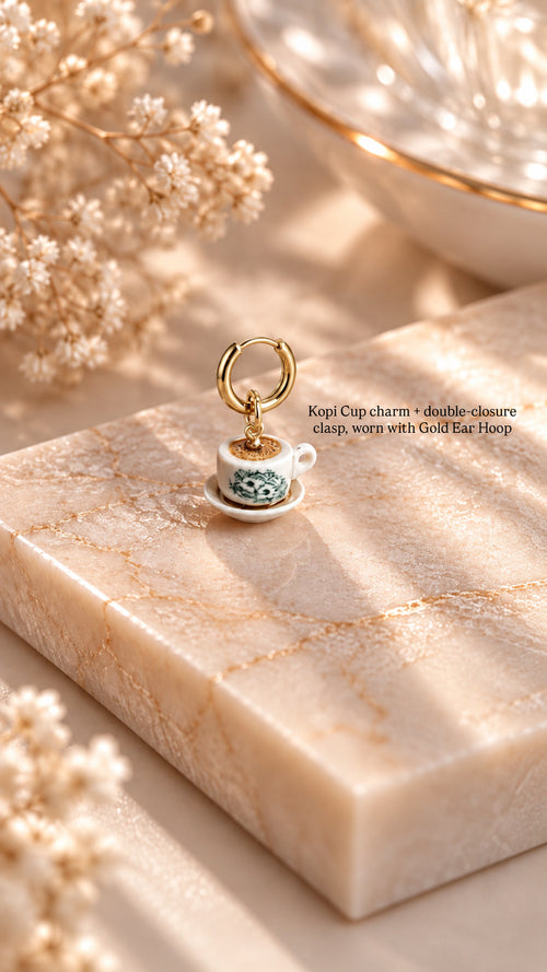 14K Gold Ear Hoop (Gold-Plated)