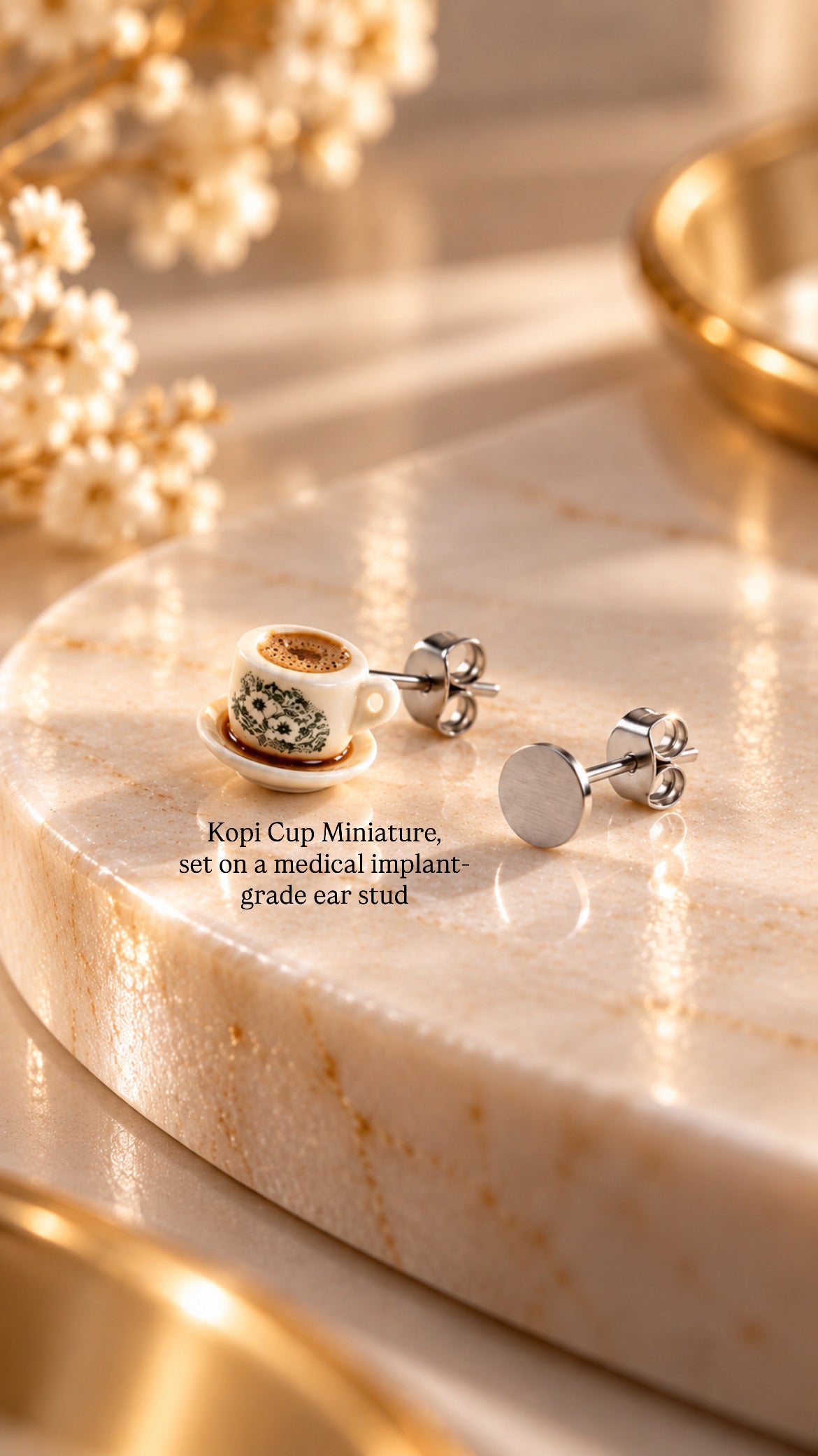 The Kopi Cup Miniature Charm