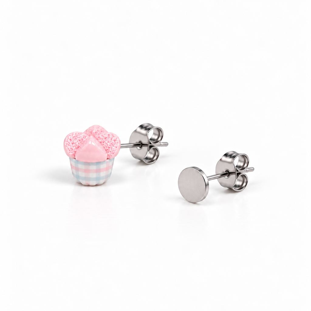 The Huat Kueh Miniature Charm in Gingham