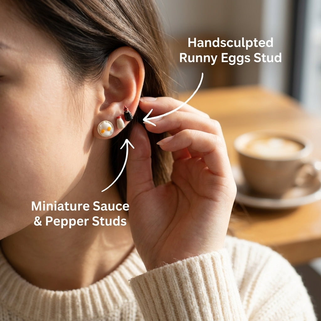 Soft Boiled Eggs, Pepper and Soy Sauce Studs